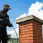 Chimney sweeping service in Arlington, TX for safe fireplace maintenance