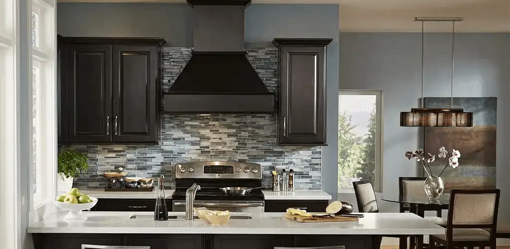 Kitchen cabinet painting and refinishing in a modern kitchen in Arlington, TX